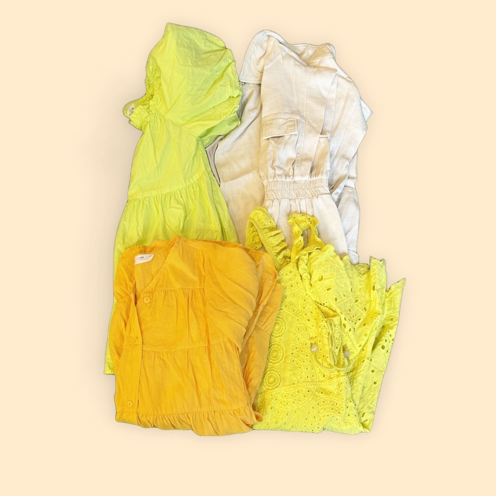 Zara Dresses + jumpsuit lot